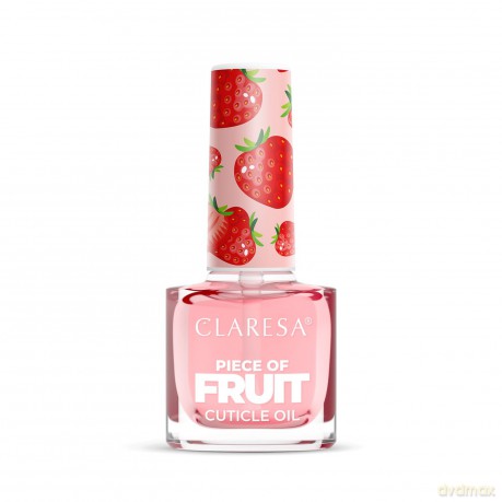 CLARESA Piece of Fruit Oliwka pielęgnacyjna do skórek - Strawberry (truskawka) 5ml