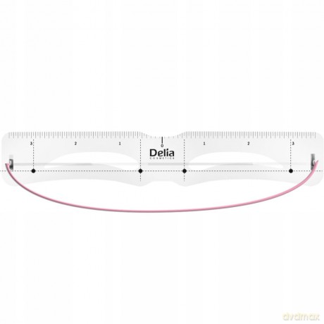 DELIA EYEBROW EXPERT - Szablony do brwi 10szt k12