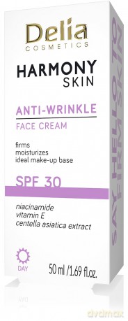 DELIA HARMONY SKIN Krem przeciwzmar d/twarzy SPF30