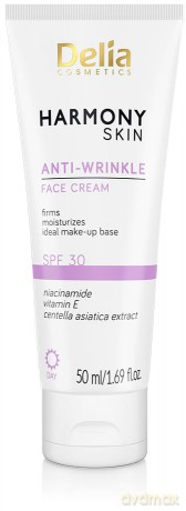 DELIA HARMONY SKIN Krem przeciwzmar d/twarzy SPF30