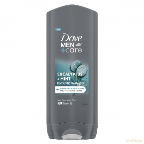 DOVE Men Żel pod prysznic Eucaliptus + Mint 400 ml