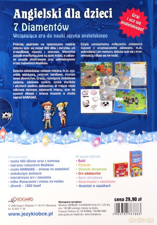 Angielski Dla Dzieci 7 Diamentów [PROGRAM PC]