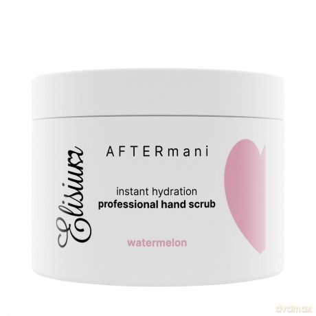 ELISIUM AFTERmani Profesjonalny Nawilżający Scrub do rąk - Watermelon 200g