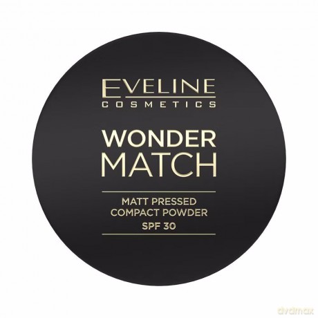 EVELINE KOL Puder prasowany WONDER MATCH SPF30 02