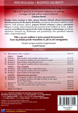 Mity O Szczęściu Co Powinno Nam Dawać Szczęście Ale Nie Daje - Sonja Lyubomirsky [AUDIOBOOK]
