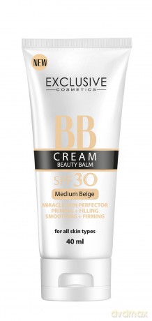 EXCLUSIVE BB Cream Beauty Balm SPF 30 Medium Beige 40 ml