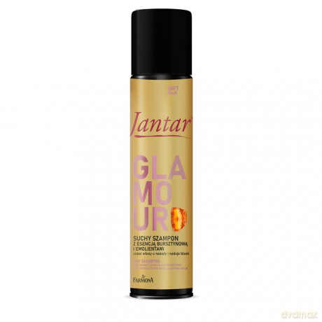 FARMONA Jantar Suchy Szampon do włosów Glamour z esencją bursztynową i emolientami 180ml