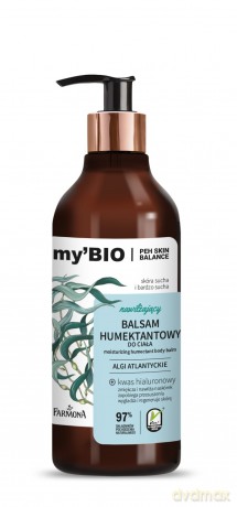 FARMONA my`Bio Nawilżający Balsam humektantowy do ciała Algi Atlantyckie 400ml