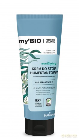 FARMONA my`Bio Nawilżający Krem humektantowy do stóp Algi Atlantyckie 100ml