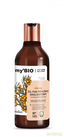 FARMONA my`Bio Odżywczy Żel pod prysznic emolientowy Rokitnik Północny 500ml
