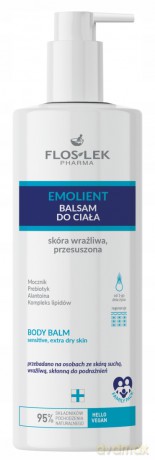 FLOS EMOLIENT Balsam d/ciała sk.wrażliwa 400ml
