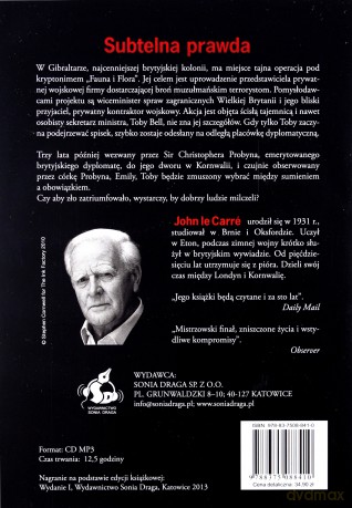 Subtelna Prawda - John Le Carre [AUDIOBOOK]