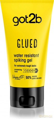 GOT2B Wodoodporny Żel do stylizacji włosów Glued - ekstremalnie mocny 150ml