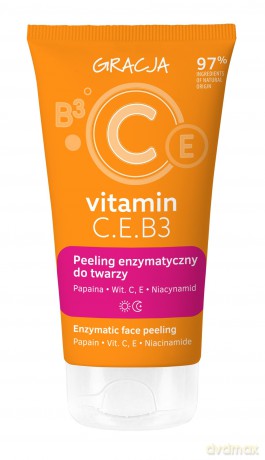 GRACJA Vitamin C.E.B3 Peeling enzymatyczny do twarzy 75 ml
