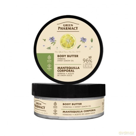 GREEN PHARMACY Multi Masło do ciała Werbena i Olejek ze słodkiej cytryny 200 ml