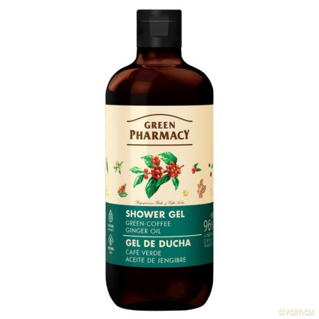GREEN PHARMACY Multi Żel pod prysznic Zielona kawa i Olejek imbirowy 500 ml