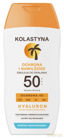 KOLASTYNA Emulsja do opalania - Ochrona i Nawilżenie SPF50 150ml