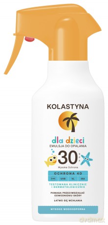 KOLASTYNA Emulsja do opalania dla dzieci SPF30 200ml