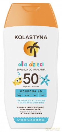 KOLASTYNA Emulsja do opalania dla dzieci SPF50 150ml