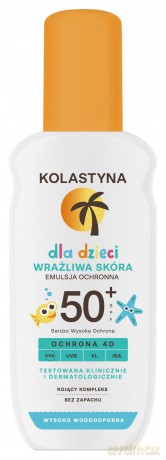 KOLASTYNA Emulsja ochronna dla dzieci - Wrażliwa Skóra SPF50+ 150ml