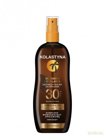KOLASTYNA Odżywczy Olejek do opalania - Ochrona i Opalanie SPF30 150ml