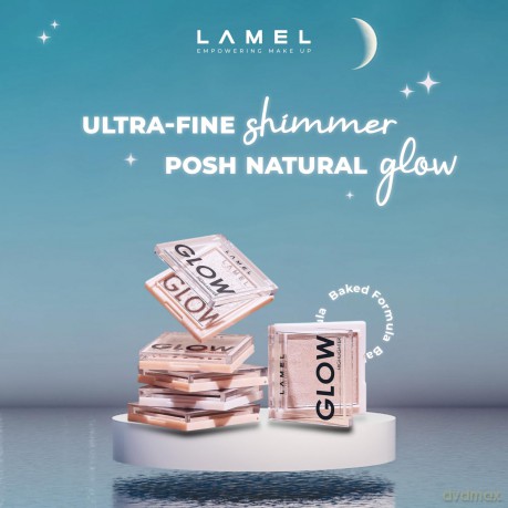 LAMEL Glow Rozświetlacz nr 401 Luna