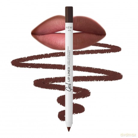 LAMEL Long Lasting Długotrwała żelowa konturówka do ust nr 414