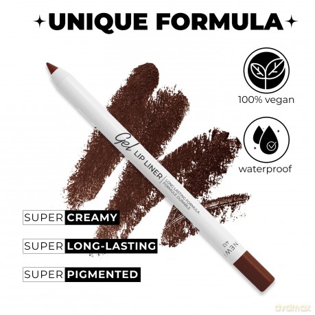 LAMEL Long Lasting Długotrwała żelowa konturówka do ust nr 414