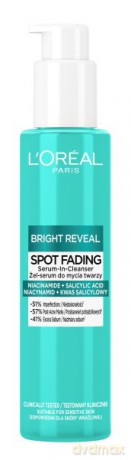 LOREAL Bright Reveal Żel -Serum do mycia twarzy 150ml