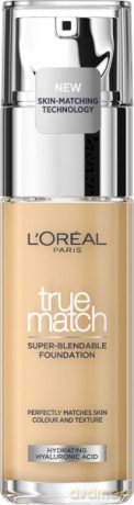 LOREAL True Match Podkład do twarzy 3.5N Peach - Neutral Undertone 30ml