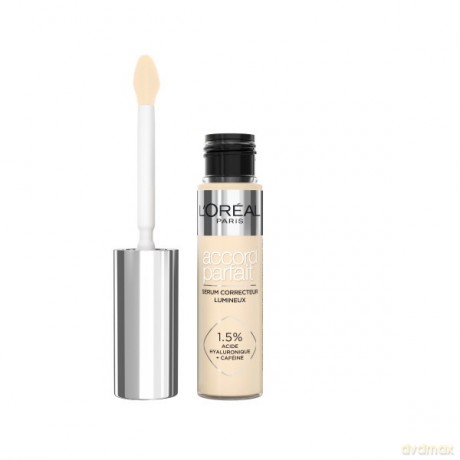 LOREAL True Match Rozświetlający Korektor pielęgnujący do twarzy Radiant Serum nr 0.5D 33g
