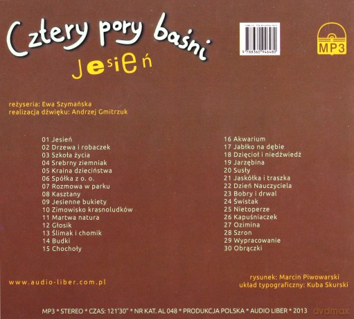 Cztery Pory Baśni Jesień Cz.1 - Włodzimierz Dulemba [AUDIOBOOK]