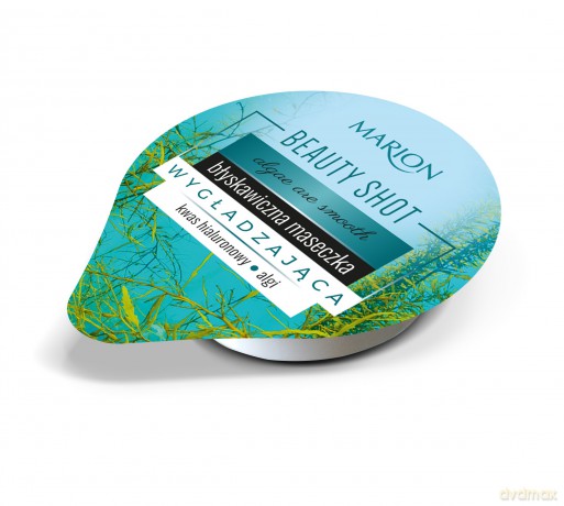 Marion Beauty Shot Błyskawiczna Maseczka wygładzająca Algae are Smooth - kapsułka 10ml