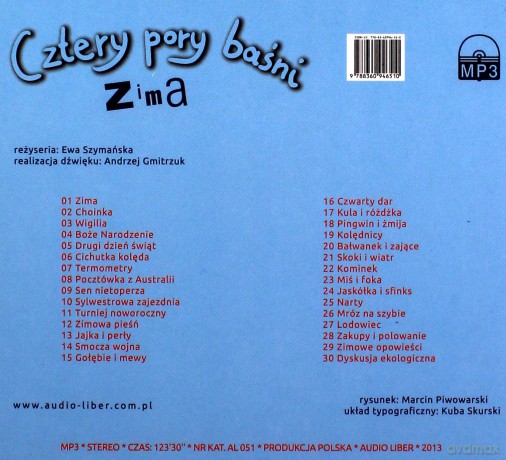 Cztery Pory Baśni Zima Cz.1 - Włodzimierz Dulemba [AUDIOBOOK]