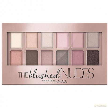 MAYB Paleta d/powiek Blushed Nudes 01&