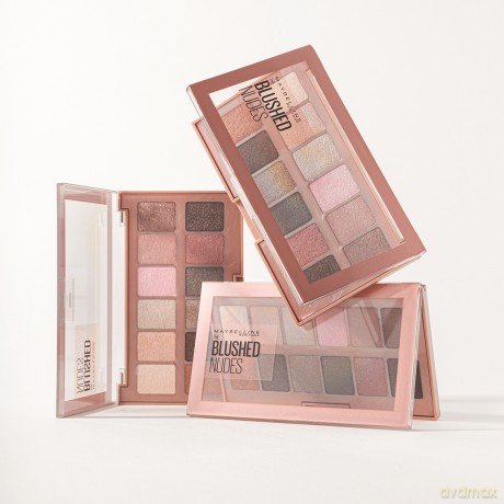 MAYB Paleta d/powiek Blushed Nudes 01&