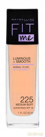 MAYBELLINE Fit Me! Rozświetlający Podkład do twarzy Luminous+Smooth nr 225 30ml