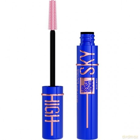 MAYBELLINE Lash Sensational Maskara do rzęs wydłużająca Sky High - Blue Mist 7.2ml
