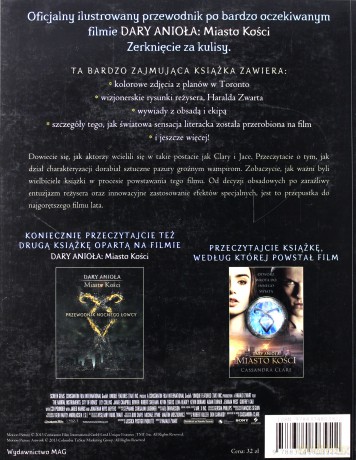 Dary Anioła Miasto Kości Oficjalny Ilustrowany Przewodnik Po Filmie [KSIĄŻKA]