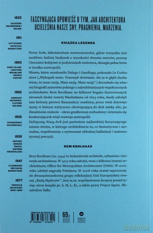 Deliryczny Nowy Rok - Rem Koolhaas [KSIĄŻKA]