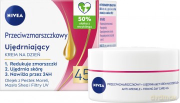 NIVEA 45+ Ujędrniający krem przeciwzmarszczkowy na dzień 50 ml