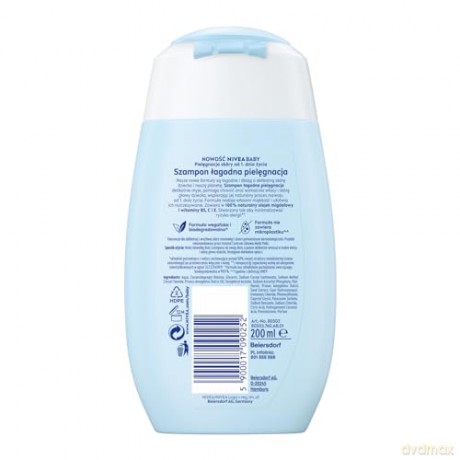 NIVEA BABY Szampon delikatny 200ml 80503