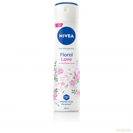 NIVEA DEO Spray damski INVISIBLE FLORAL 91759&