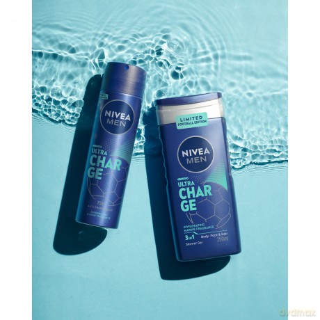 NIVEA DEO Spray męski INVISIBLE ULTRA CHARG 95798&