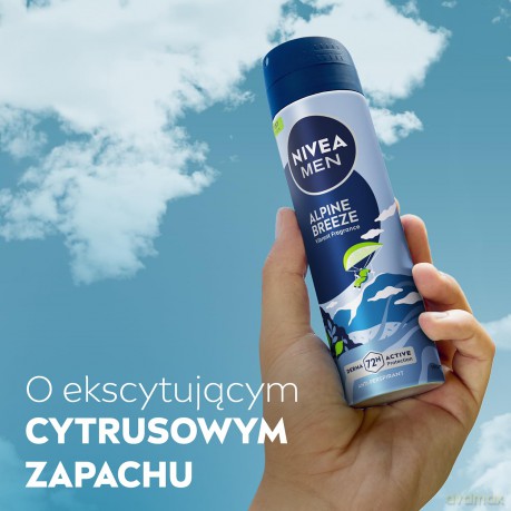 NIVEA DEO Spray męski INVISIBLE ULTRA FRESH 95797&