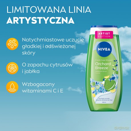 NIVEA SHOWER Żel p/p 250ml GREEN LOVE 98659&