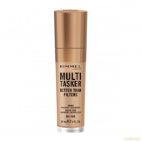 RIMMEL Multi Tasker Wielozadaniowa baza pod makijaż + korektor 001 FAIR 30 ml