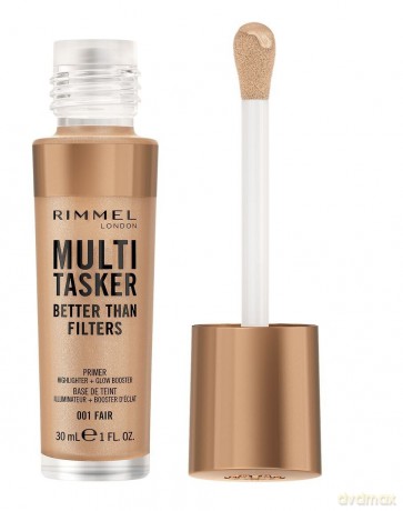 RIMMEL Multi Tasker Wielozadaniowa baza pod makijaż + korektor 001 FAIR 30 ml