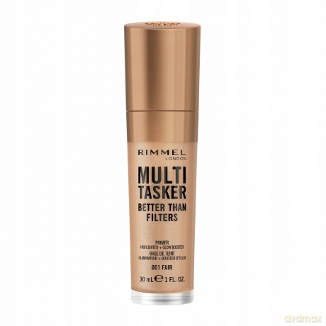 RIMMEL Multi Tasker Wielozadaniowa baza pod makijaż + korektor 001 FAIR 30 ml