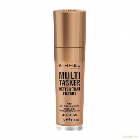 RIMMEL Multi Tasker Wielozadaniowa baza pod makijaż + korektor 002 FAIR LIGHT 30 ml